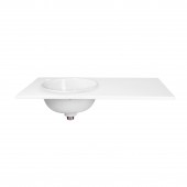 Раковина Qtap Virgo 800х460х300 White с донным клапаном QT1811FL8130ALLW