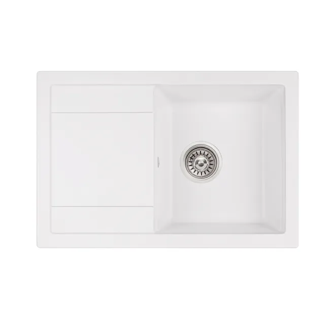 Кухонная мойка Qtap CS 7449 White (QT7449WHI650)