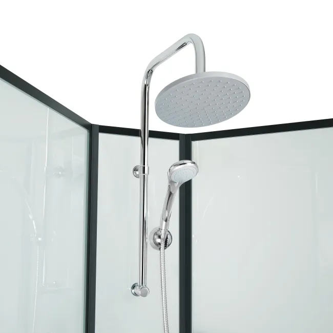 Душевой бокс Lidz Majatek SB90x90.BLA.LOW.TR, с поддоном Kupala