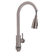 Змішувач для кухні Lidz (NKS) 12 32 015FL-8 з висувним виливом Змішувач для кухні Lidz (NKS) 12 32 015FL-8 з висувним виливом