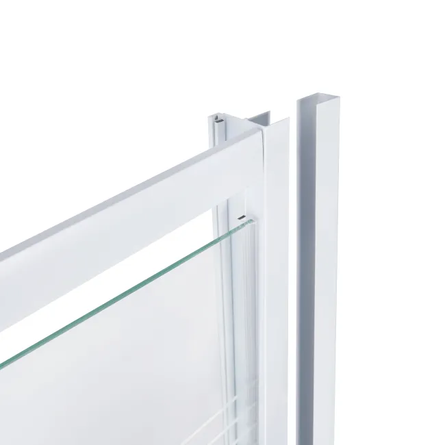 Душевая дверь в нишу Qtap Pisces WHI2014-15.CP5 140-150x185 см, стекло Pattern 5 мм