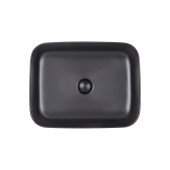 Раковина-чаша Qtap Tern 500x390x140 Matt black с донным клапаном QT172195MBMB Раковина-чаша Qtap Tern 500x390x140 Matt black с донным клапаном QT172195MBMB