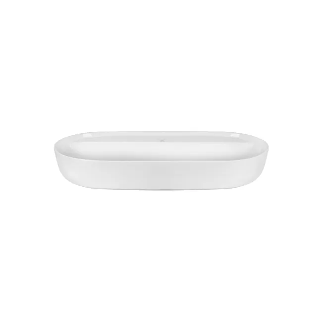 Раковина-чаша Qtap Scorpio 815х410х135 White с донным клапаном QT142203PW