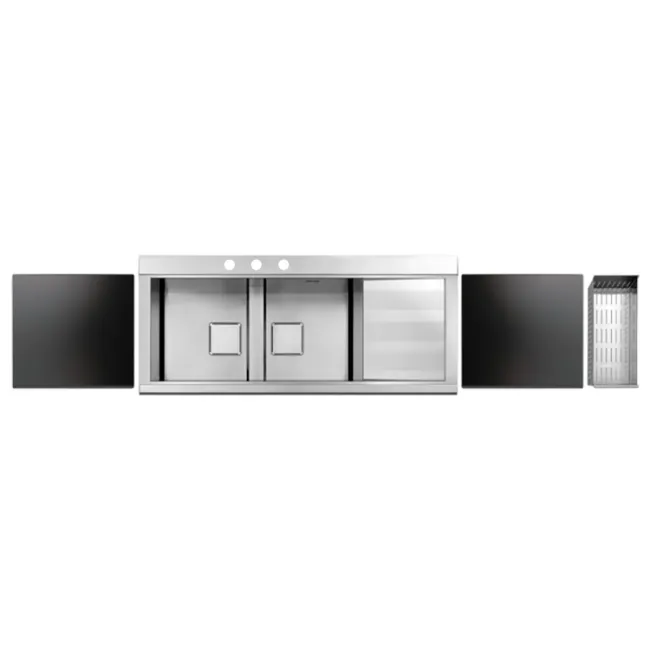 Кухонна мийка Apell Sinphonia PD1162IRKITB Satin Кухонна мийка Apell Sinphonia PD1162IRKITB Satin
