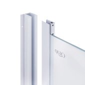 Душова кабіна Qtap Taurus WHI1099AC6 90x90 см без піддона