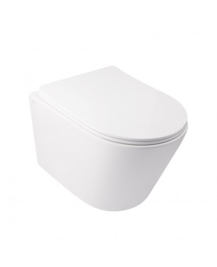 Набор Qtap инсталляция Nest M425-M06CRM + унитаз с сиденьем Swan QT16335178W