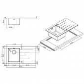 Кухонная мойка Apell Pura PU861ILBC Brushed