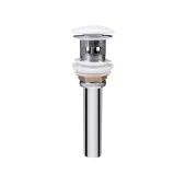 Раковина подвесная моноблок Qtap Presto 600х450х405mm White с донным клапаном QT2411G822W