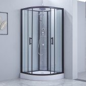 Душевой бокс Lidz Majatek SB90x90.BLA.LOW.TR, стекло прозрачное 5 мм Душевой бокс Lidz Majatek SB90x90.BLA.LOW.TR, стекло прозрачное 5 мм