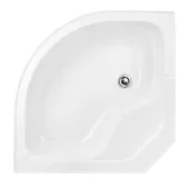 Гідромасажний бокс Lidz Majatek SBM100x100.BLA.HIGH.TR, скло прозоре 5 мм