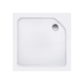 Душевая кабина Lidz Wawel SC80x80.SAT.LOW.GR, стекло тонированное 4 мм