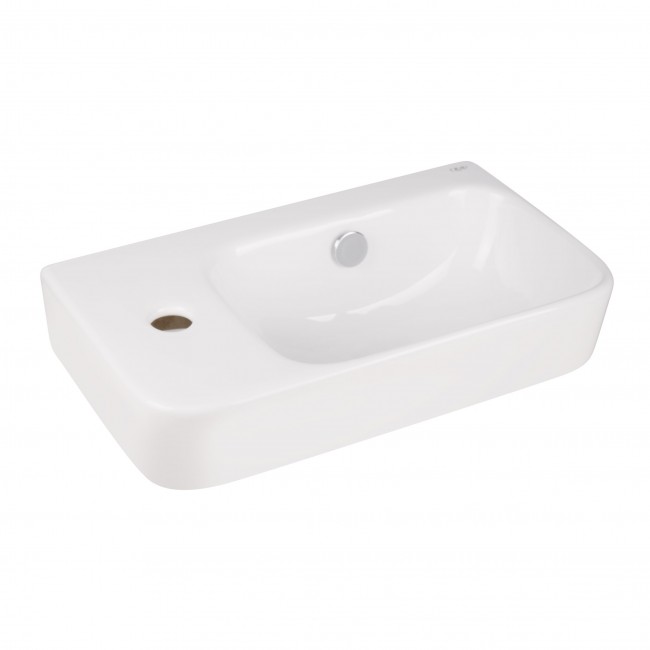 Раковина Qtap Tern 450х260х155 White QT17115117LWN