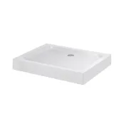 Душевая кабина Lidz Wawel SC100x80.SAT.LOW.FR, стекло Frost 5 мм
