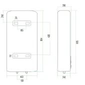 Набір: Водонагрівач електричний вертикальний + розумна розетка DT50V20GPDD2 + WK-UEU16