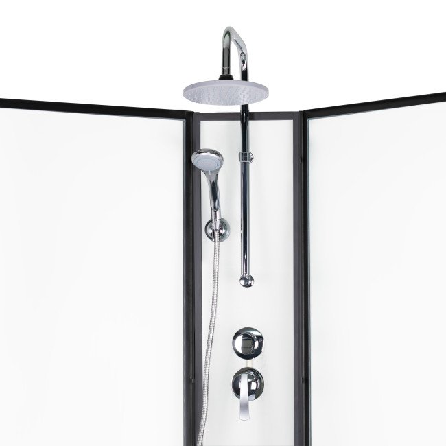 Душевой бокс Lidz Majatek SB90x90.BLA.LOW.TR, стекло прозрачное 5 мм Душевой бокс Lidz Majatek SB90x90.BLA.LOW.TR, стекло прозрачное 5 мм