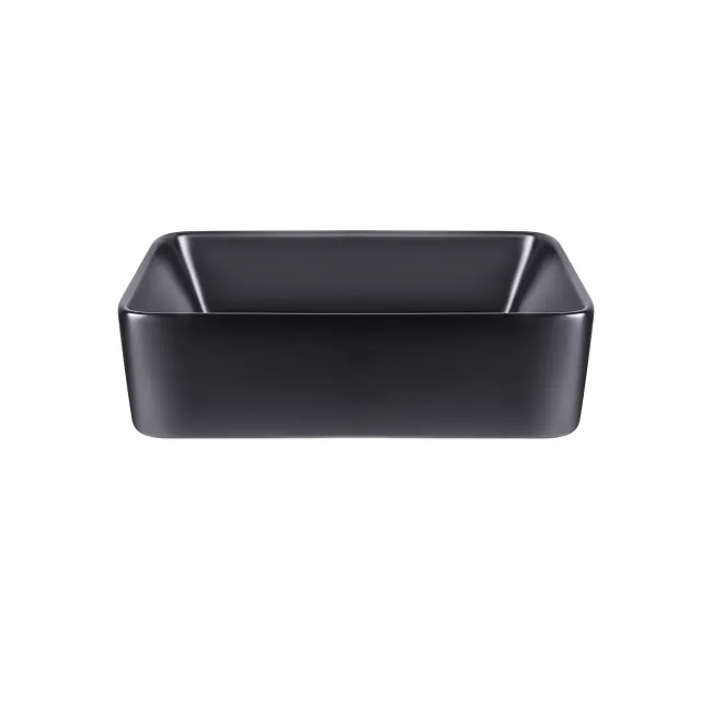 Раковина-чаша Qtap Tern 475х370х140 Matt black QT172074MBMBN
