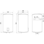 Набор: Водонагреватель электрический вертикальный + умная розетка D50V20J2DK + WK-UEU16 Набор: Водонагреватель электрический вертикальный + умная розетка D50V20J2DK + WK-UEU16