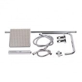 Готове рішення Qtap 5: Душ. кабіна півкругла, 90x90 + Піддон + Душ. панель + Змішувач для душу Готове рішення Qtap 5: Душ. кабіна півкругла, 90x90 + Піддон + Душ. панель + Змішувач для душу