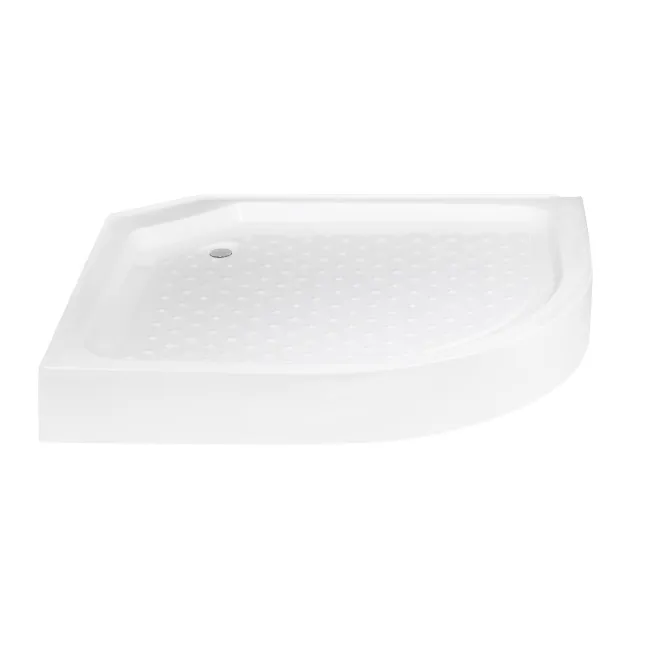 Душевой бокс Lidz Majatek SB90x90.BLA.LOW.TR, стекло прозрачное 5 мм