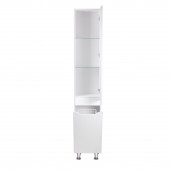 Пенал напольный Qtap Scorpio 350х1900х300 White QT1475PN1901KLW