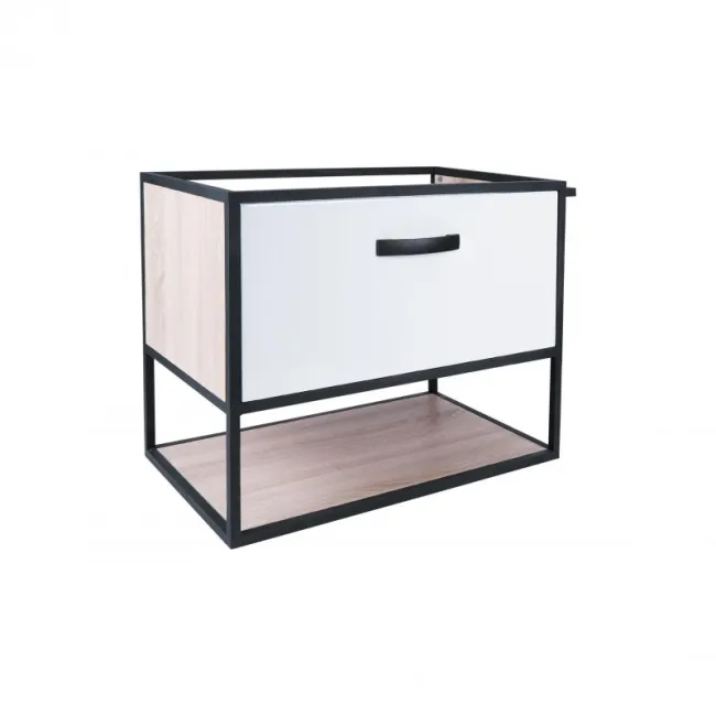 Тумба підвісна Qtap Taurus 800х580х437 White/Whitish oak QT2474TPT803WWO Тумба підвісна Qtap Taurus 800х580х437 White/Whitish oak QT2474TPT803WWO