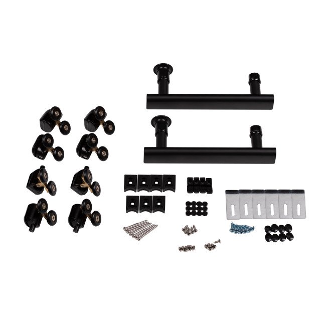 Гидромассажный бокс Lidz Majatek SBM100x100.BLA.HIGH.TR, стекло прозрачное 5 мм