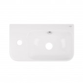 Раковина Qtap Tern 450х260х155 White QT17115117LWN