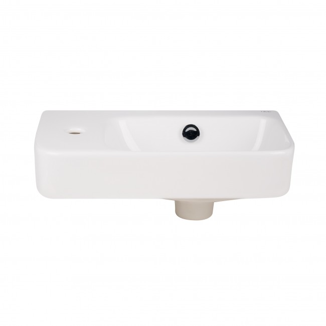 Раковина Qtap Tern 450х260х155 White QT17115117LWN