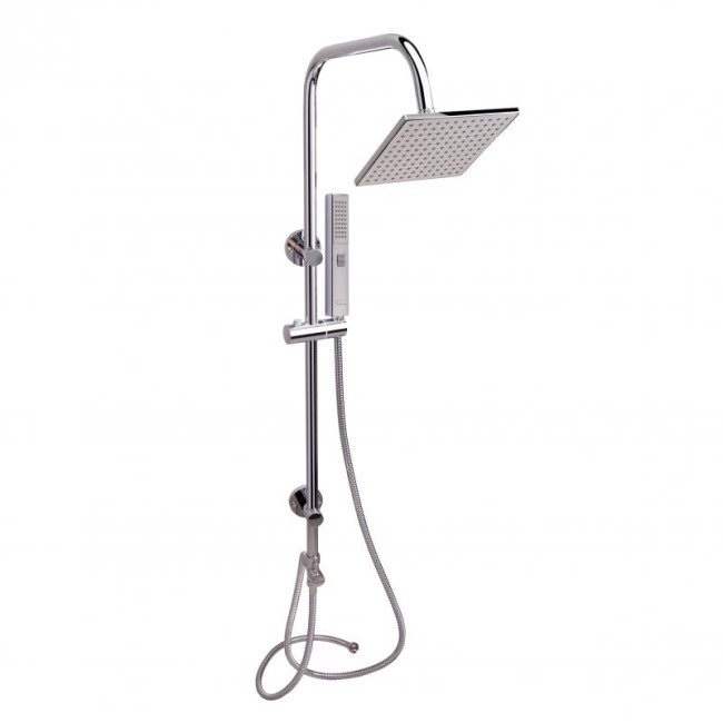 Готове рішення Qtap 5: Душ. кабіна півкругла, 90x90 + Піддон + Душ. панель + Змішувач для душу Готове рішення Qtap 5: Душ. кабіна півкругла, 90x90 + Піддон + Душ. панель + Змішувач для душу