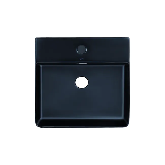 Раковина Qtap Nando LT 500х420х120 Matt black QT12112173SMBMBN Раковина Qtap Nando LT 500х420х120 Matt black QT12112173SMBMBN