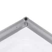 Душевая кабина Lidz Wawel SC80x80.SAT.LOW.GR, стекло тонированное 4 мм