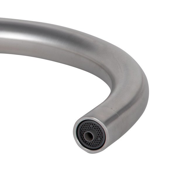 Смеситель для кухни Lidz Aria 24U-SFS, U-образный c подключением фильтра (k35)