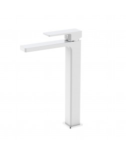 Смеситель для раковины Qtap Gemini высокий QTGEM269CRW45679 Chrome/White