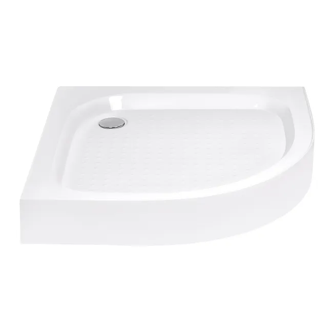 Душевой бокс Lidz Tani SB80x80.SAT.LOW.FB, стекло Fabric 4 мм