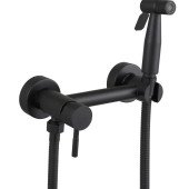 Набор для гигиенического душа со смесителем Lidz Aria 02O-BES Black Набор для гигиенического душа со смесителем Lidz Aria 02O-BES Black