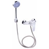 Змішувач для душу Lidz 41 86 010 (з душовим гарнітуром) (k40) LD4186010CRM35124 Chrome Змішувач для душу Lidz 41 86 010 (з душовим гарнітуром) (k40) LD4186010CRM35124 Chrome