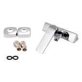 Готове рішення Qtap 5: Душ. кабіна півкругла, 90x90 + Піддон + Душ. панель + Змішувач для душу Готове рішення Qtap 5: Душ. кабіна півкругла, 90x90 + Піддон + Душ. панель + Змішувач для душу