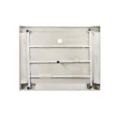 Душевая кабина Lidz Wawel SC100x80.SAT.LOW.FR, стекло Frost 5 мм