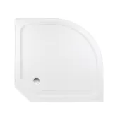 Душевой бокс Lidz Majatek SB100x100.BLA.LOW.TR, стекло прозрачное 5 мм