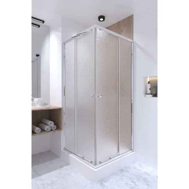 Готовое решение Qtap 4: Душ. кабина квадрат., 90x90 + Душ. панель
