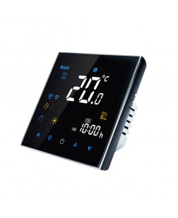 Thermo Alliance Провiдний тиждневий термостат(16A+NTC) з WiFi BHT-3000-GBLW