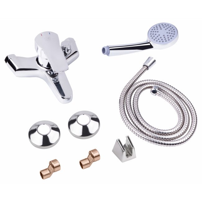 Змішувач для ванни Lidz 41 86 006-1 (з душовим гарнітуром) (k40) LD41860061CRM35121 Chrome