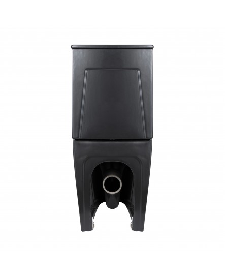 Унитаз напольный Qtap Scorpio Ultra Quiet безободковый с сиденьем Soft-Close MATT BLACK QT14226088AMB