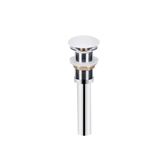 Комплект Qtap Dove: Раковина накладная овальная 680х420х120 мм White + Донный клапан PU02
