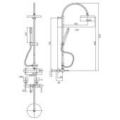 Душова система Bianchi Style ESDSTY2025ECRM