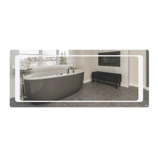 Дзеркало Qtap Leo 1200х500 з LED-підсвічуванням QT117814276080W Дзеркало Qtap Leo 1200х500 з LED-підсвічуванням QT117814276080W