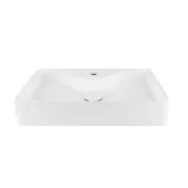 Раковина-чаша Qtap Crow 515х370х120 White с донным клапаном QT0511A064W