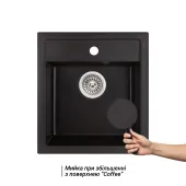 Кухонная мойка Qtap CS 5046 Coffee (QT5046COF551)