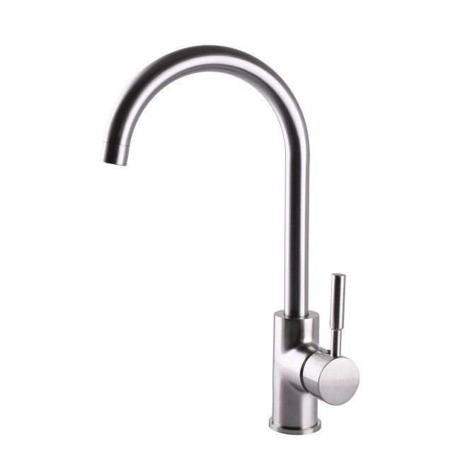 Смеситель для кухни Globus Lux LAZER GLLR-0203S-8-STSTEEL