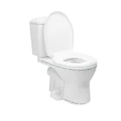 Унитаз-компакт детский Qtap Baby с сиденьем QT2322C229PEWD